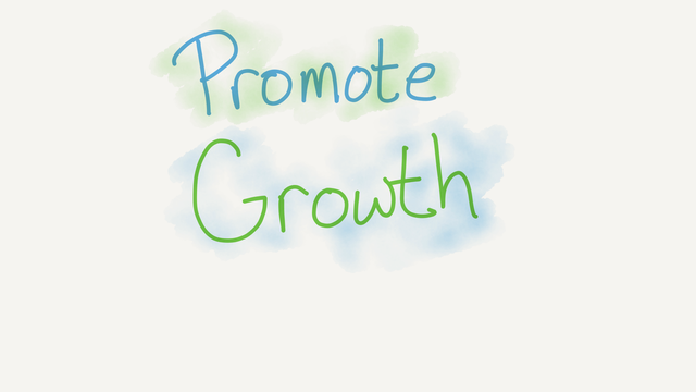 Promoting growth