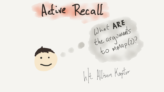 Active recall